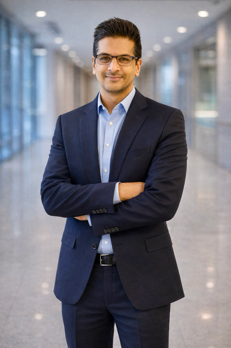 Portrait of Dr Jitesh Rajpaul