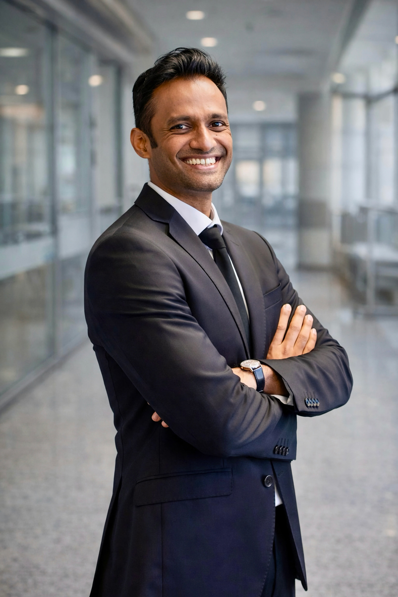 Portrait of Dr Keegan Naidoo