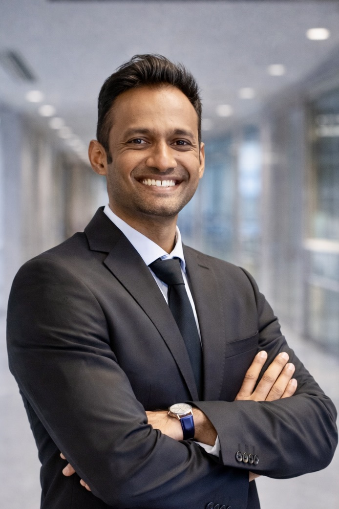 Portrait of Dr Keegan Naidoo